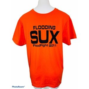Orange Flooding SUX Flood Fight 2011 T-shi…